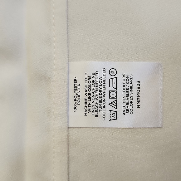 NWT Ann Taylor Loft Cream S/S Silky Blouse-Size XL - Picture 6 of 6